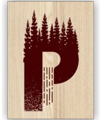 Letter P art