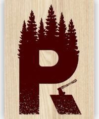 Letter R art