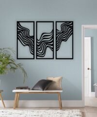 Abstract large wall decor