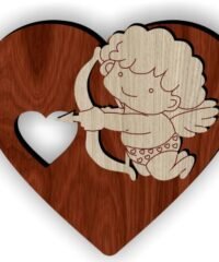 Angel with heart