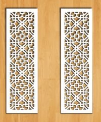 Design pattern screen panel