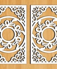 Design pattern screen panel