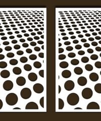 Design pattern screen panel