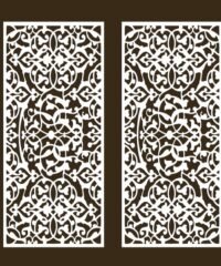Design pattern screen panel