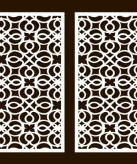 Design pattern screen panel