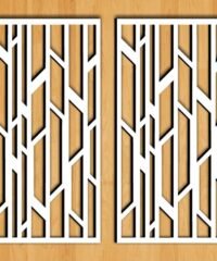 Design pattern screen panel