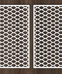 Design pattern screen panel