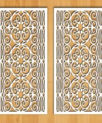 Design pattern screen panel
