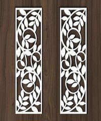 Design pattern screen panel