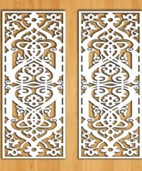 Design pattern screen panel
