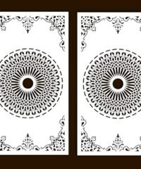Design pattern screen panel Design pattern screen panel