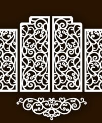 Design pattern screen panel