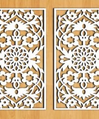 Design pattern screen panel