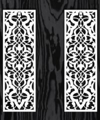 Design pattern screen panel