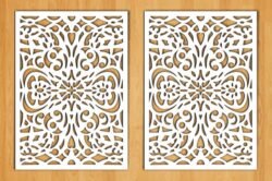 Design pattern screen panel Design pattern screen panel
