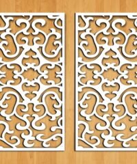 Design pattern screen panel