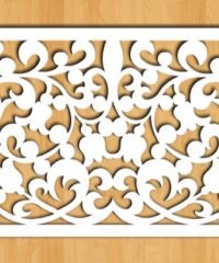 Design pattern screen panel