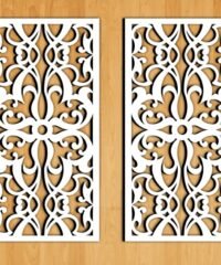 Design pattern screen panel