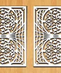 Design pattern screen panel