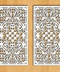 Design pattern screen panel