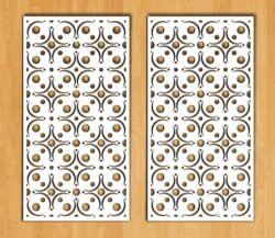 Design pattern screen panel Design pattern screen panel