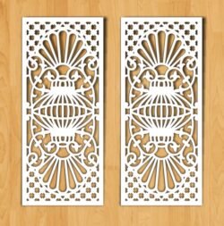 Design pattern screen panel Design pattern screen panel