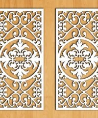 Design pattern screen panel