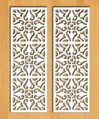 Design pattern screen panel