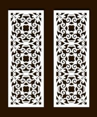 Design pattern screen panel Design pattern screen panel