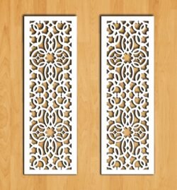 Design pattern screen panel Design pattern screen panel