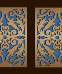 Design pattern screen panel