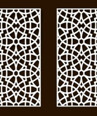 Design pattern screen panel
