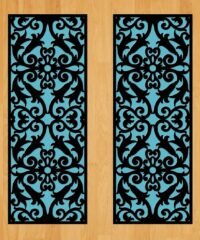 Design pattern screen panel