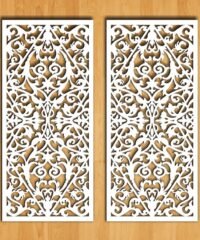 Design pattern screen panel