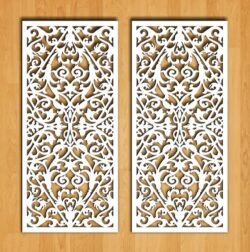 Design pattern screen panel Design pattern screen panel