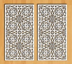Design pattern screen panel Design pattern screen panel