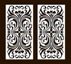 Design pattern screen panel Design pattern screen panel