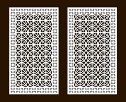 Design pattern screen panel Design pattern screen panel