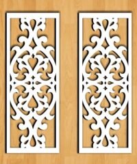 Design pattern screen panel