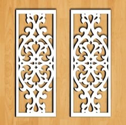Design pattern screen panel Design pattern screen panel