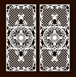 Design pattern screen panel Design pattern screen panel