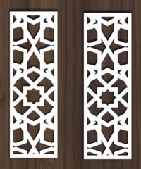 Design pattern screen panel