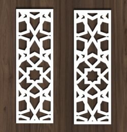 Design pattern screen panel Design pattern screen panel