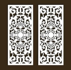Design pattern screen panel Design pattern screen panel
