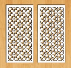 Design pattern screen panel Design pattern screen panel