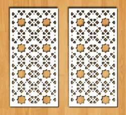 Design pattern screen panel Design pattern screen panel