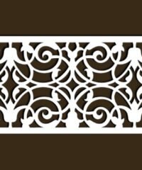 Design pattern screen panel