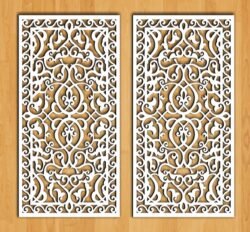 Design pattern screen panel Design pattern screen panel
