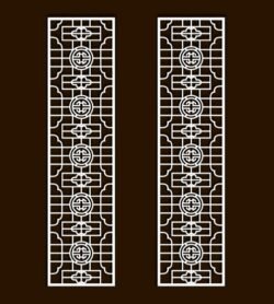 Design pattern screen panel Design pattern screen panel