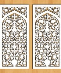 Design pattern screen panel